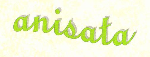&nbsp anisata &nbsp